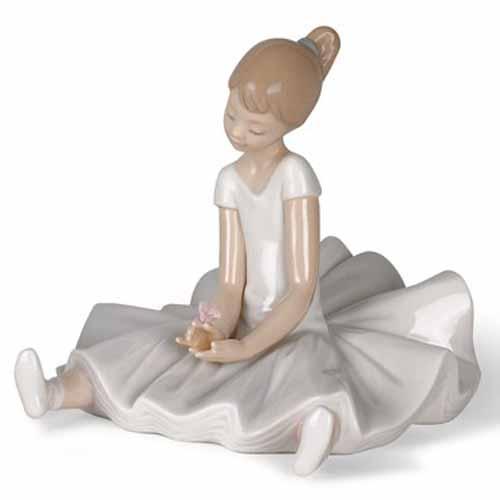 【美品】リヤドロ NAO／バレリーナ リヤドロ,Lladro,ナオ,NAO,バレエ置物,人形,バレリーナ,オブジェ