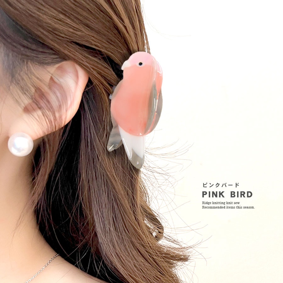 【美品】エポナヴァレー　鳥  バード　ヘアクリップ  ヘアアクセサリー 美品】エポナヴァレー 鳥 バード ヘアクリップ ヘアアクセサリー