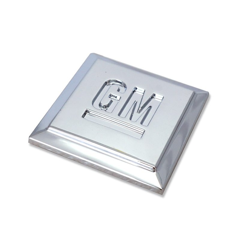 GMロゴ 純正エンブレム 25×25mm ハマー/シボレー/GMC