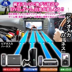 30 プリウス ビデオ入力ハーネス VHI-T19 データシステム