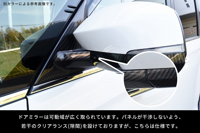 90系 ドアミラー（サイドミラー）ベースパネル 全2色 | 車種別検索 