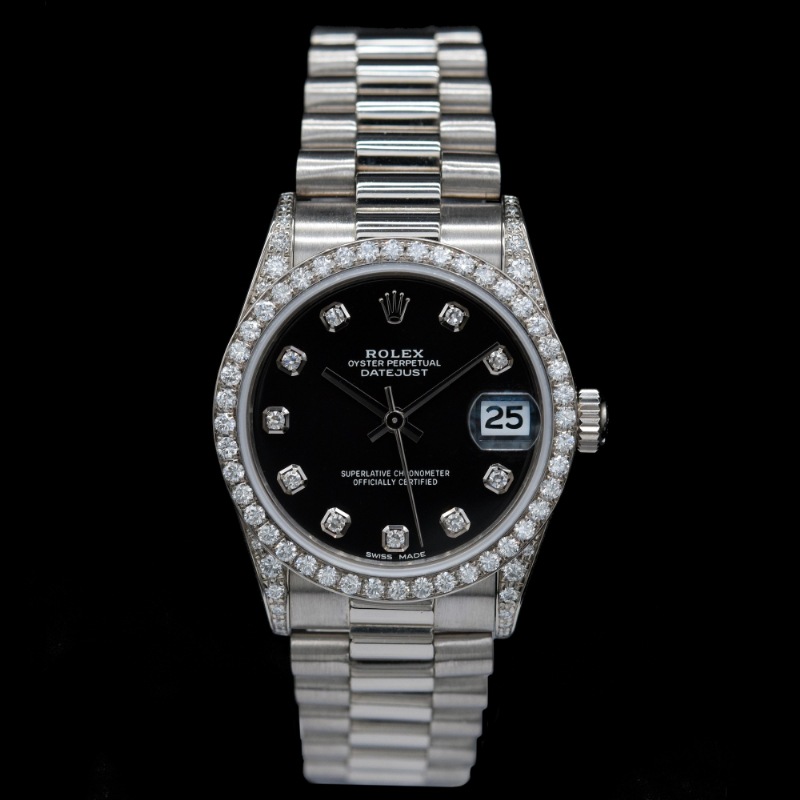 ROLEX/ロレックス Datejust 31デイトジャスト M68159G 10Pダイヤ