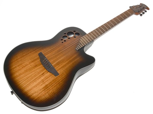 ☆ソフトケース付！Ovation オベーション CE44P ABLKW エレアコ