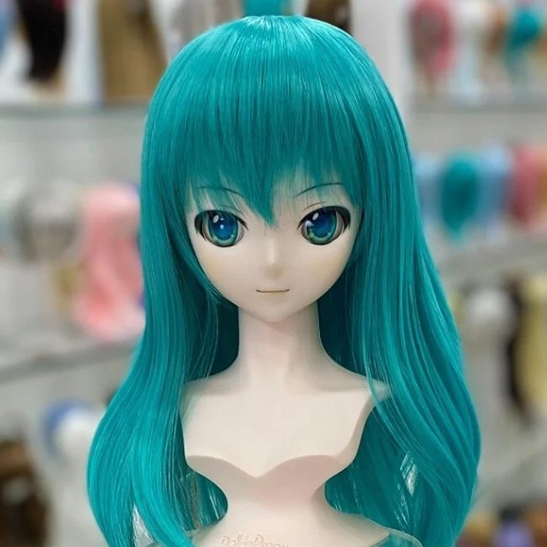 ボークス 振袖セット 薄浅葱 初々しく ウィッグ付き4点セット DD 初音ミク
