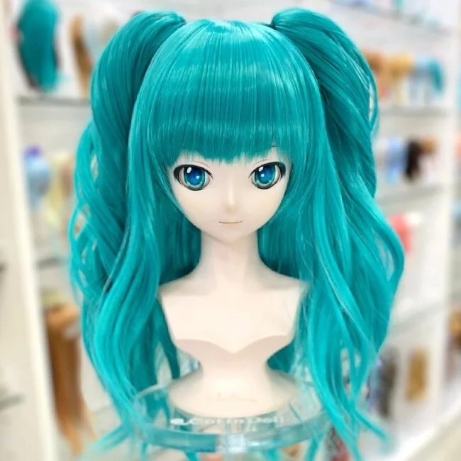 Smart Doll / DD wig ADW031S08 初音ミク色