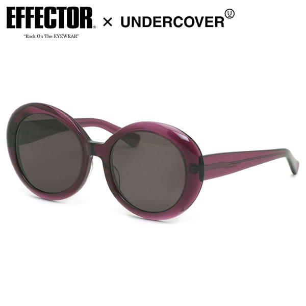 EFFECTOR UNDERCOVER JUN TAKAHASHIサングラス EFFECTOR 良品 × UNDERCOVER エフェクター サングラス ビッグ