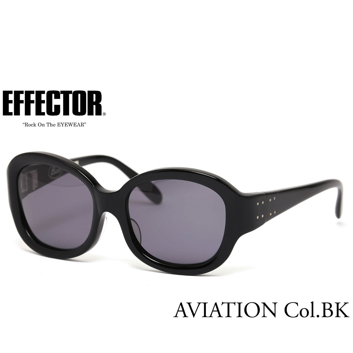 EFFECTOR エフェクター サングラス /AVIATION BK 53サイズ /The REAL 