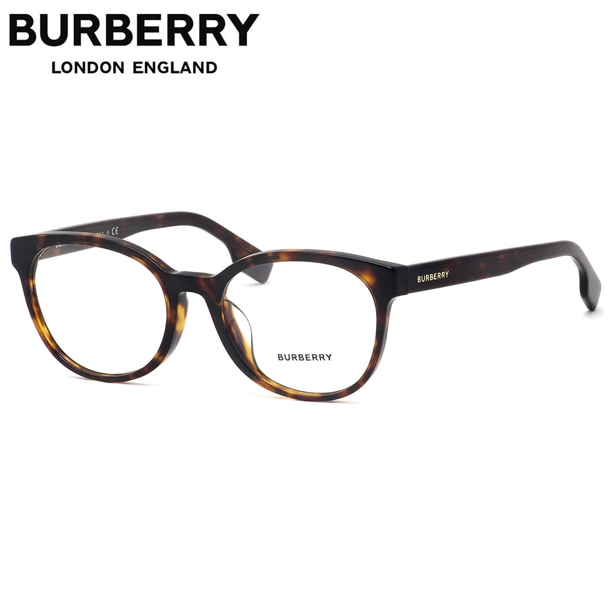 バーバリー BURBERRY メガネ BE2315F 3002 52サイズ べっ甲 デミ トータス 丸い MADE IN ITALY おしゃれ メンズ  レディース-メガネ・サングラスのThat's