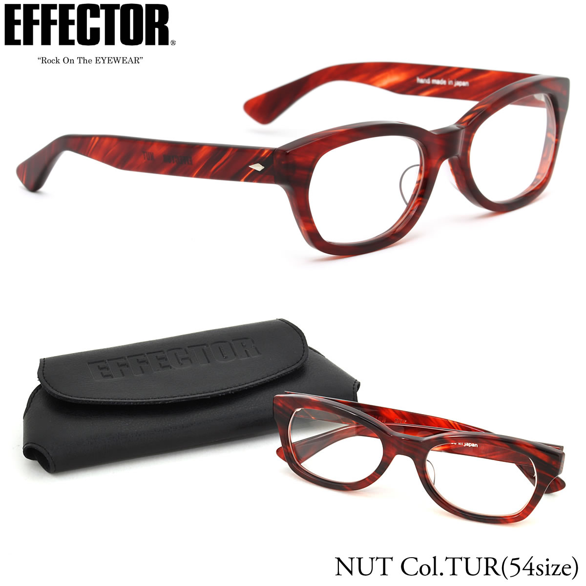 EFFECTOR [ NUT］ナット　シルバーロゴ 紺フレーム　美品 EFFECTOR [ NUT］ナット シルバーロゴ 紺フレーム 美品 EFFECTOR [ NUT