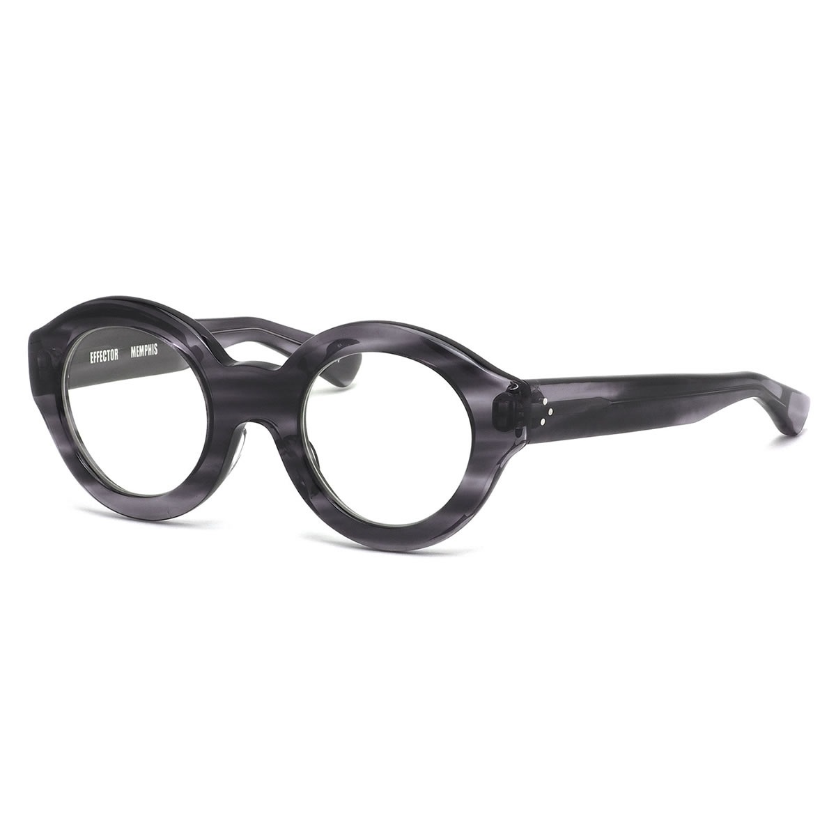 エフェクター EFFECTOR メガネ 伊達メガネセット /MEMPHIS GY 48サイズ  