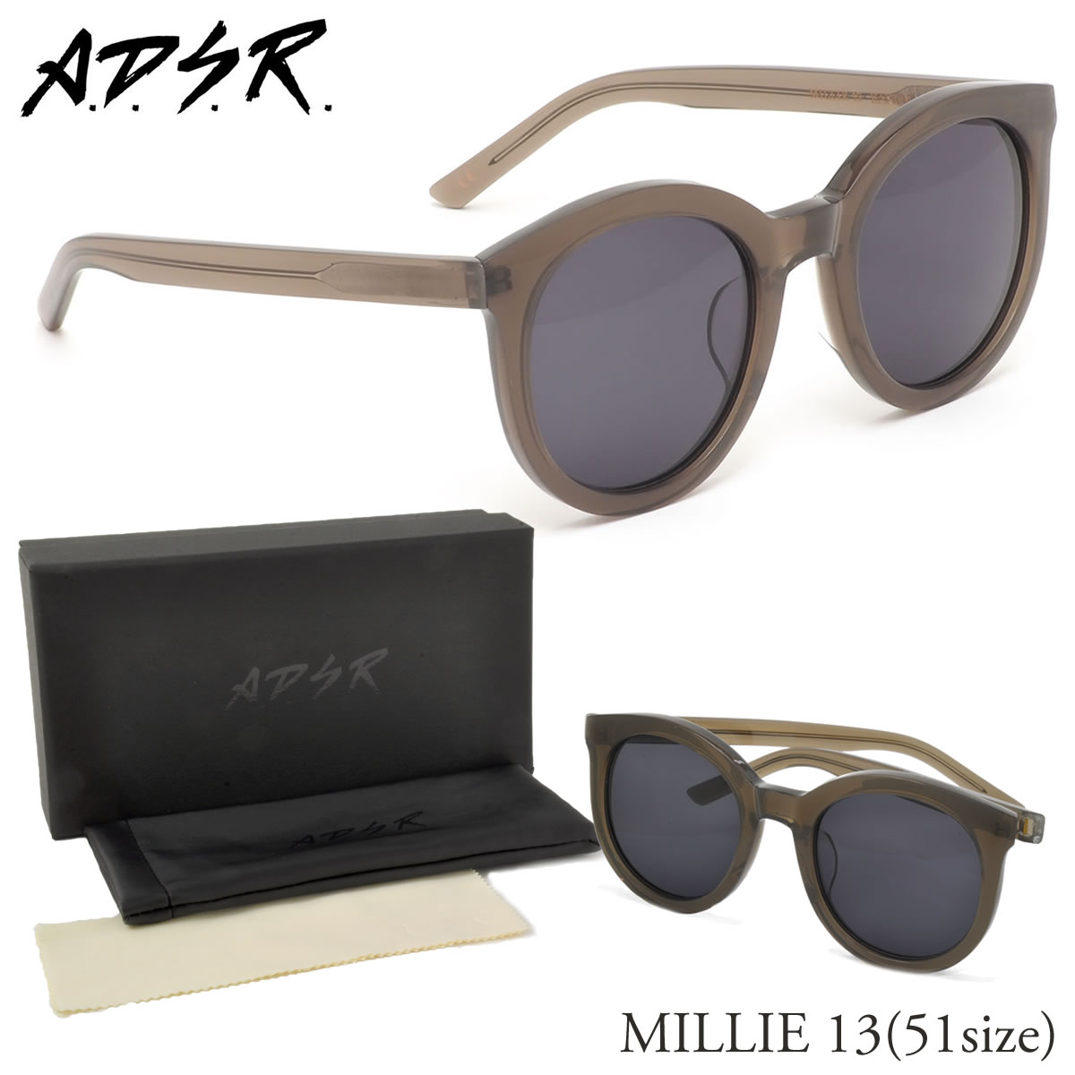 A.D.S.R. エーディーエスアール サングラス /MILLIE 13 51サイズ