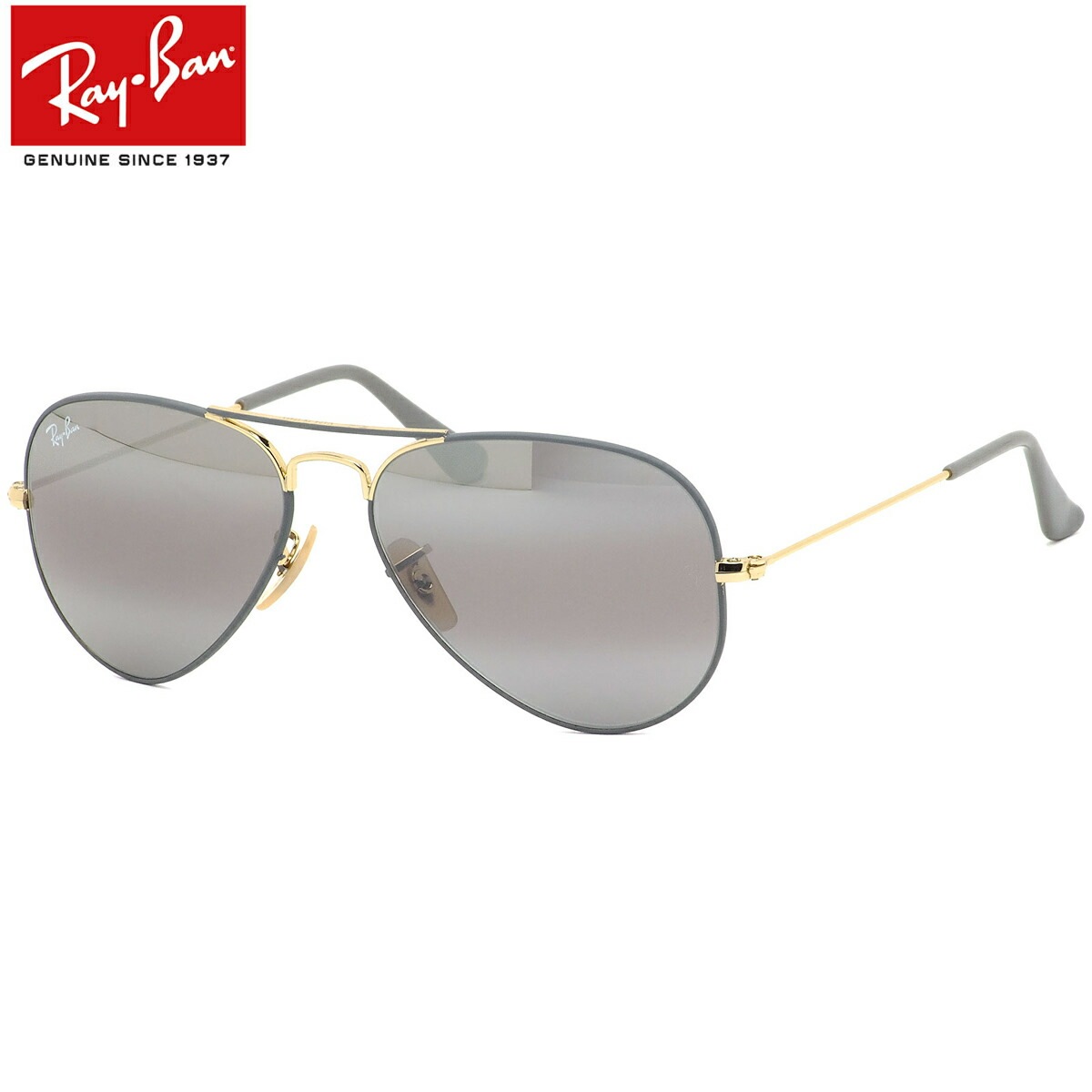 Ray-Ban サングラス ゴールドフレーム グレー