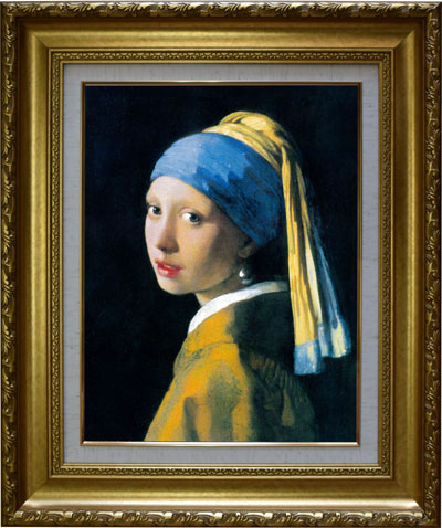 世界の複製名画】フェルメール「真珠の耳飾りの少女」