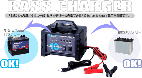 バスチャージャー10/バッテリー充電器