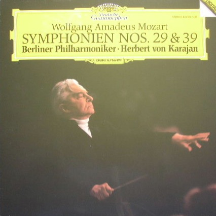 Mozart LP レコード　モーツァルト　カラヤン　Karajan 後期交響曲集 カラヤン＆BPO（2CD） : モーツァルト（1756
