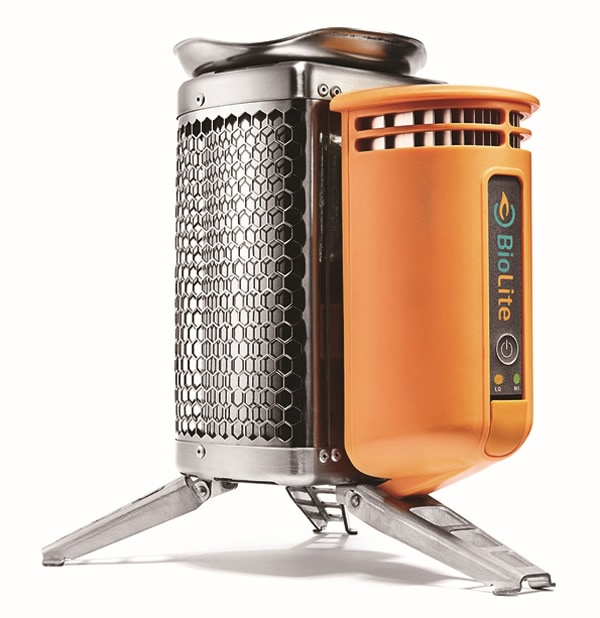 たき火の熱で発電できるキャンピングストーブ！】 BioLite バイオ