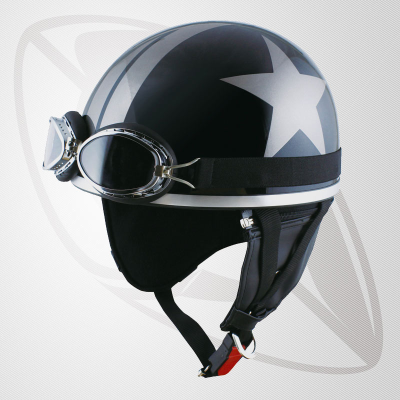 タビダ　DAVIDA 半帽ヘルメット 黒 ビンテージ davida 半ヘル ダビダ DAVIDA 半キャップ 中古