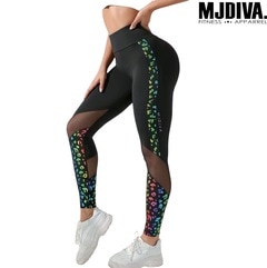 ZUMBA WEAR ヒョウ柄レギンス ZUMBA WEAR ヒョウ柄レギンス レッグウェア