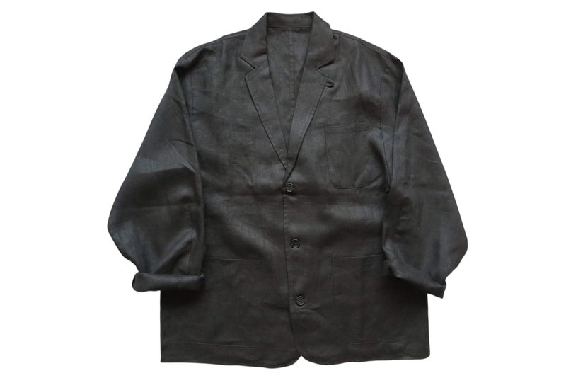 ジャケット・アウター LIDNM VISCOSE LINEN W JACKET VP JACKET-LINEN BLACK | ORIGINALS,WEAR | VOIRY STORE