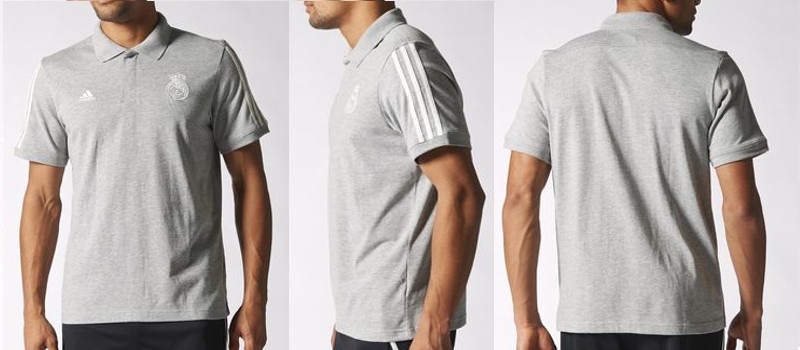 レアル・マドリード ポロシャツ グレー 【公式通販】
