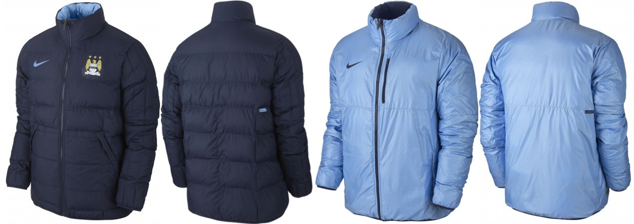 マンチェスター・シティ ダウンジャケット ネイビー