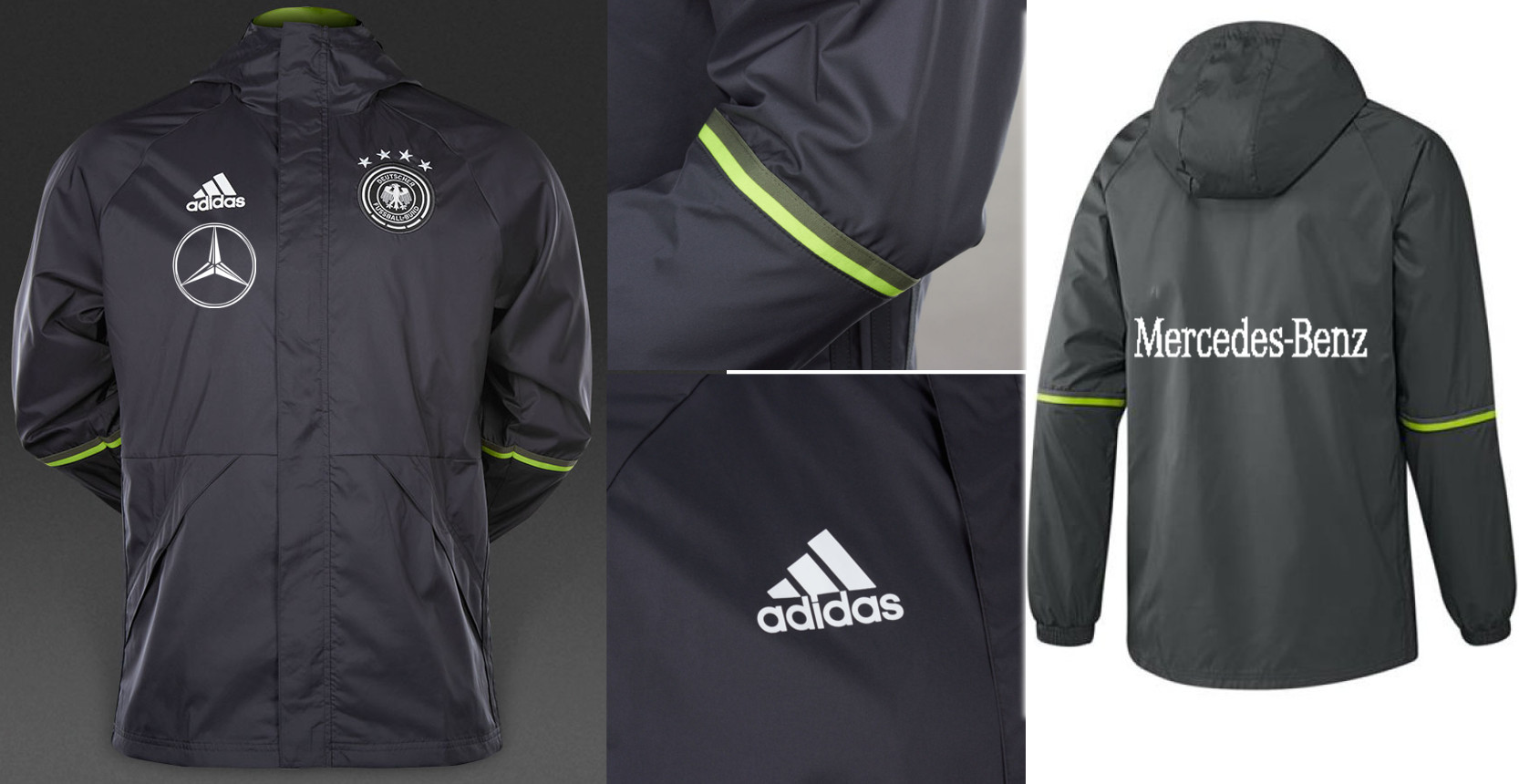 サッカー　スペイン代表　2016 レインジャケット adidas（アディダス）の「スペイン代表 1996 ウーブン トラック