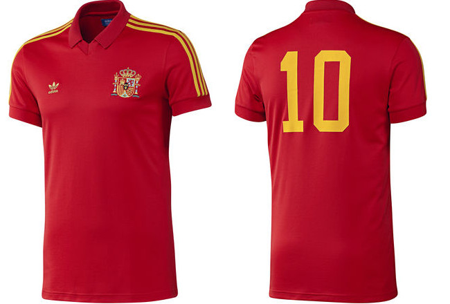 adidas - スペイン代表 adidas 2014W杯 uniform ユニフォーム スペイン市場独占！W杯2014年記念 スペイン代表・オフィシャル