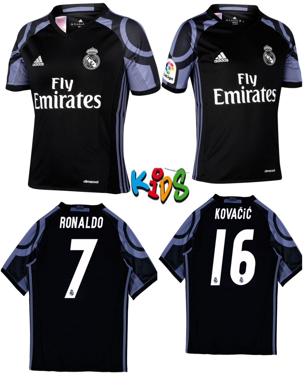 レアル・マドリード ロナウドユニフォーム 16-17サード レアルマドリード 16/17シーズン サードユニフォーム レアル