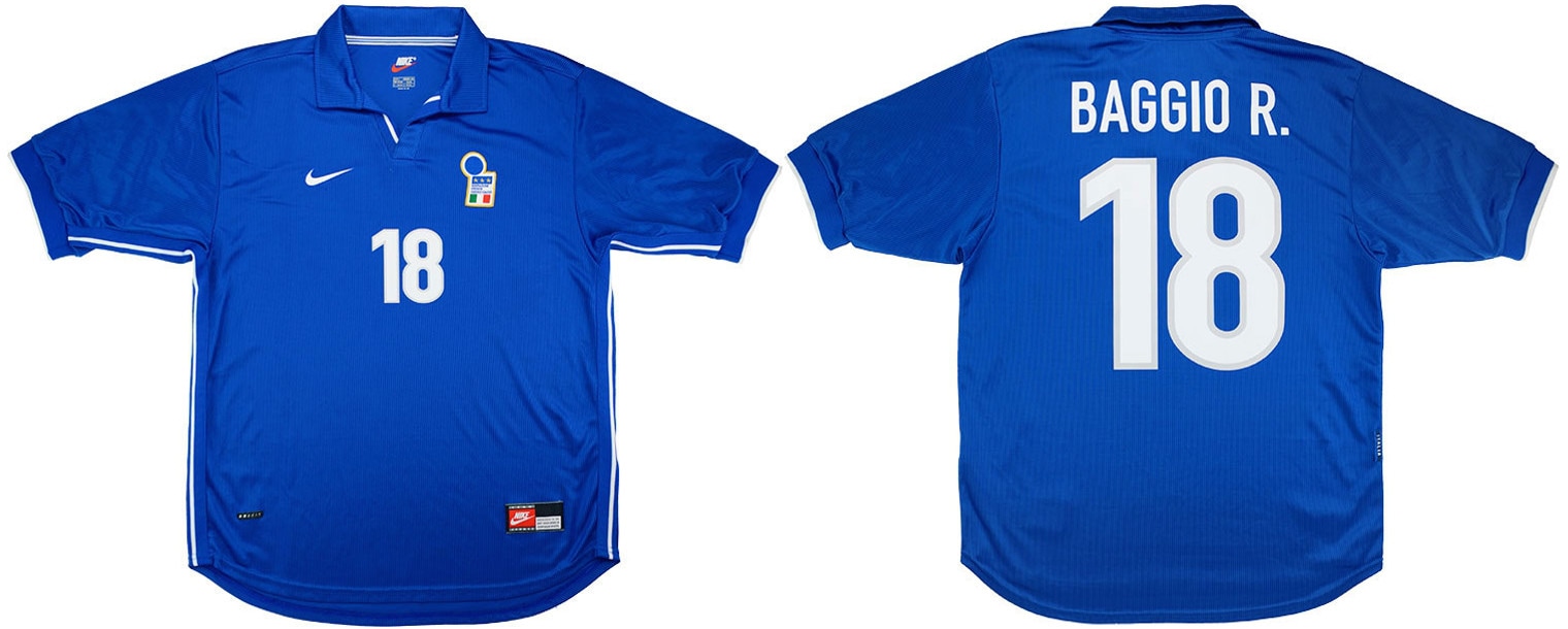 サッカー イタリア代表 ユニフォーム 97年 超貴重‼️ NIKE 【公式通販】