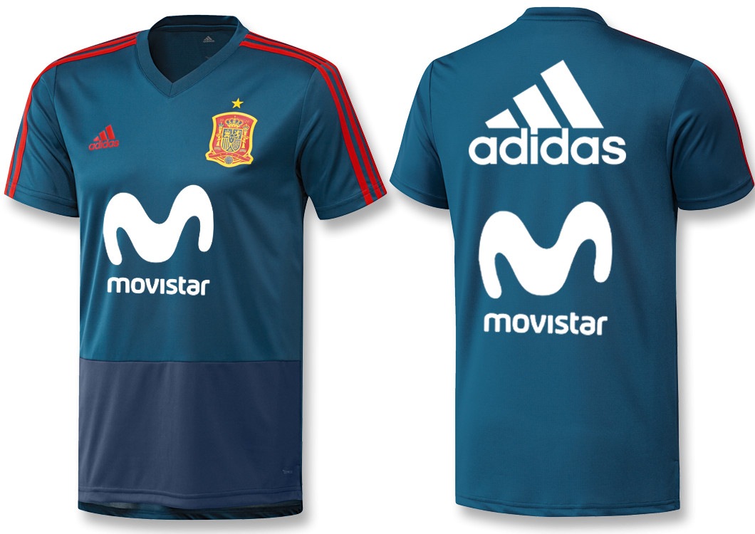 スペイン代表スポンサー入りプラクティスシャツ』 【公式通販】