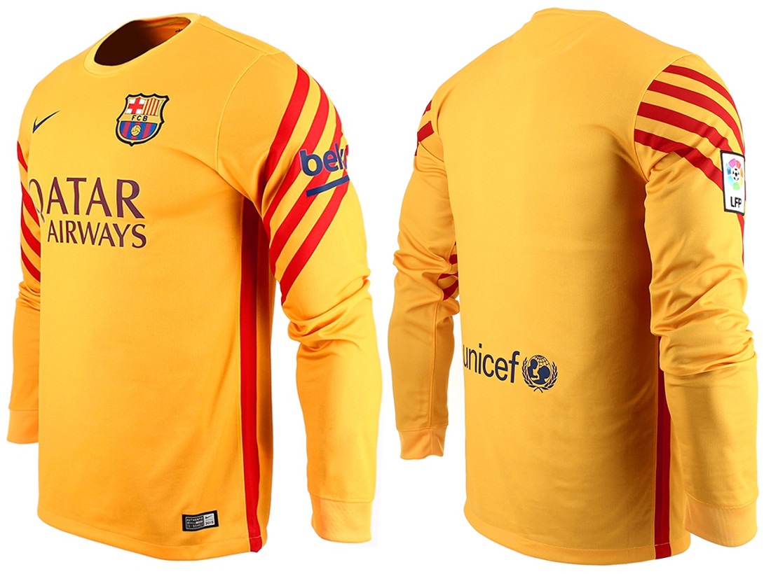 スペイン市場独占！15/16 F.C.バルセロナ オフィシャルGK
