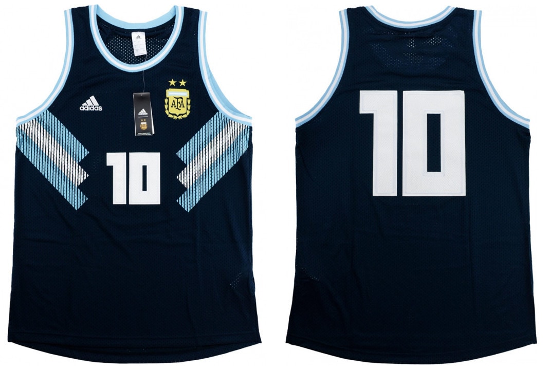 アルゼンチン代表 トレーニングノースリーブ Lサイズ 2024-F3