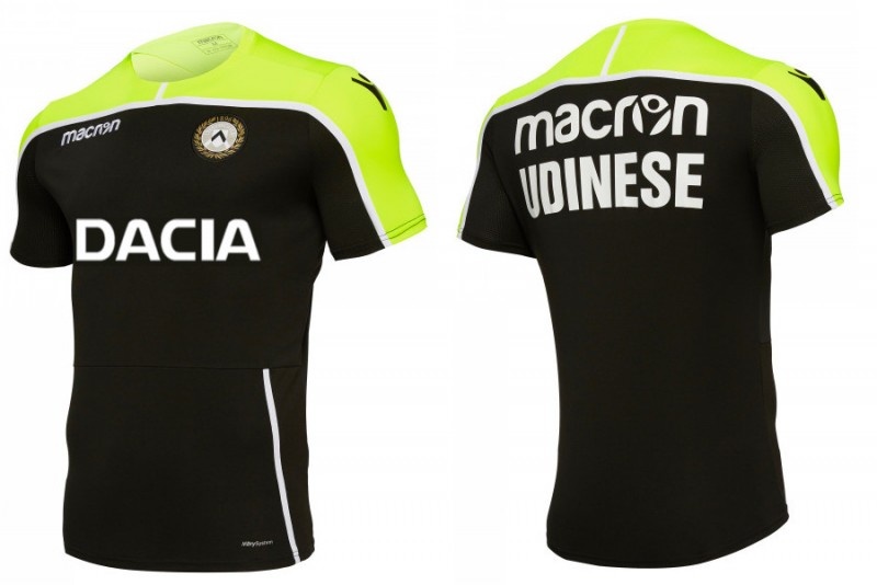 新品・macron・18/19ウディネーゼユニフォーム（M）