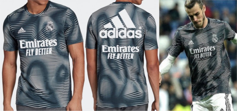 レアルマドリード 18/19 トレーニングトップ Fly Emirates