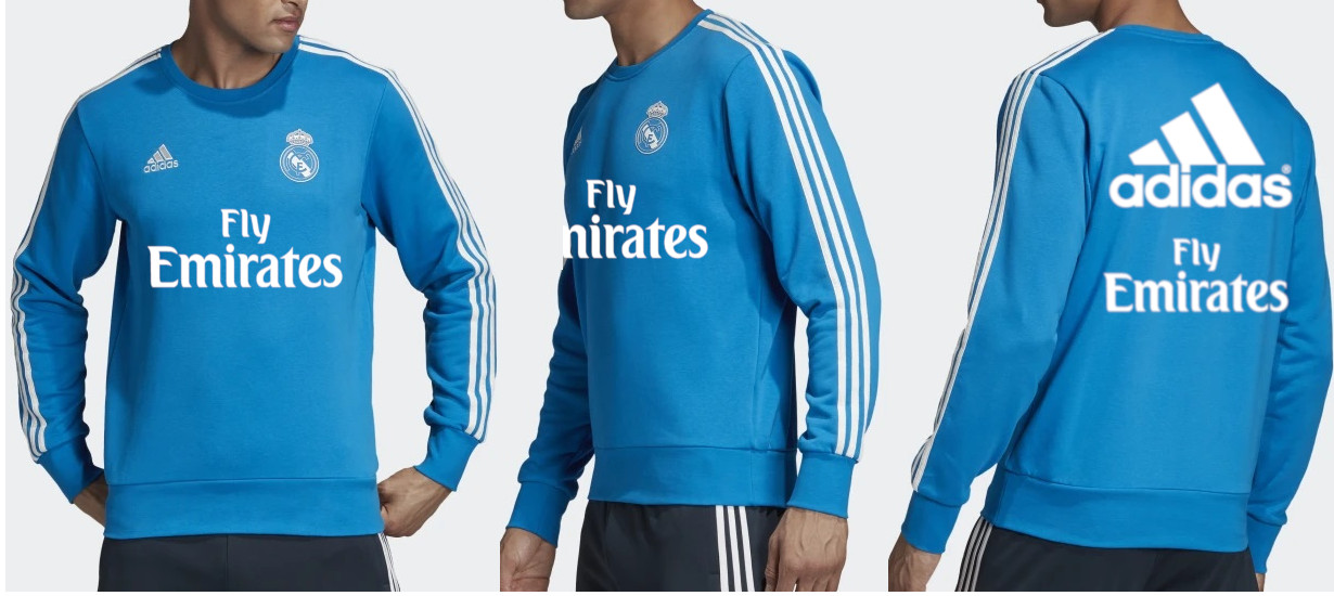 adidas - レアルマドリード 18/19 トレーニングトップ Fly Emirates adidas - レアルマドリード 18/19 トレーニングトップ Fly