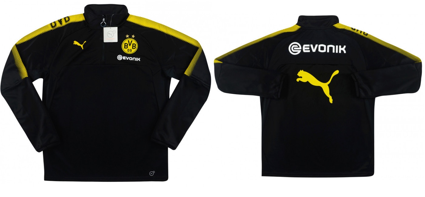 PUMA ボルシア・ドルトムント トレーニングウェア M 人気 黒/黄 上下
