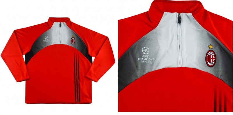 ACミラン 2003年モデル 写真5/6｜5年ぶりのリーグ優勝！ミラン「03-04ホーム」ユニフォーム