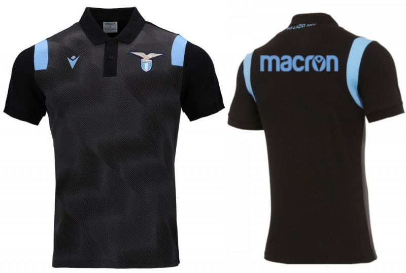 macron　マクロン　ラツィオ　トレーニングシャツ　L　セリエA　プラシャツ macron マクロン ラツィオ トレーニングシャツ L セリエA