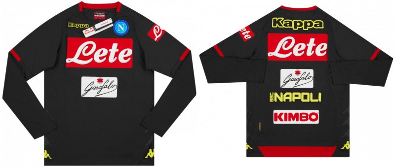S.S.C. Napoli ナポリスタジアムシャツサッカーシャツ