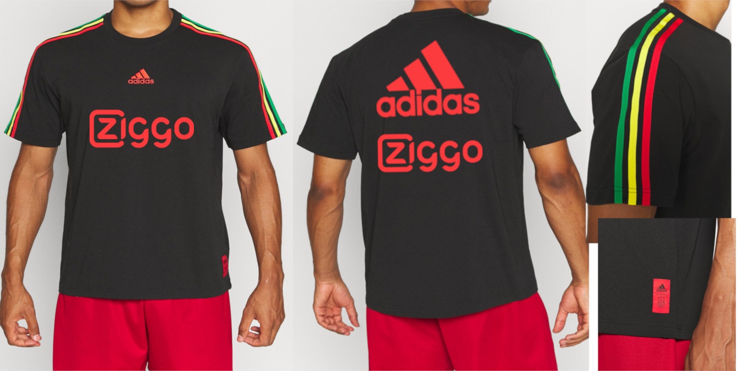 アヤックス ボブマーリー Tシャツ アディダス ラスタ