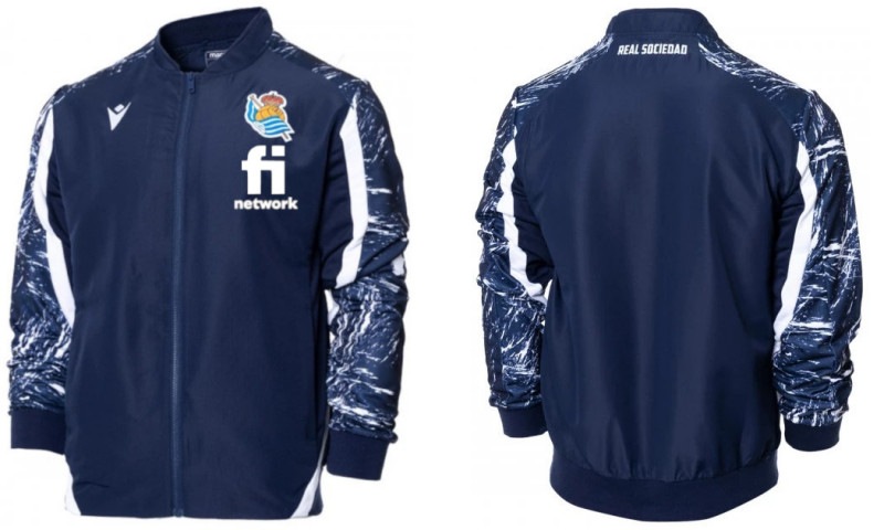 Real Sociedad Astore ピステ・ウィンドブレーカー