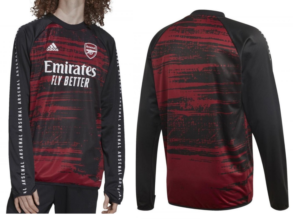 アーセナルadidas 2020-21シーズン プレマッチ ジャージー