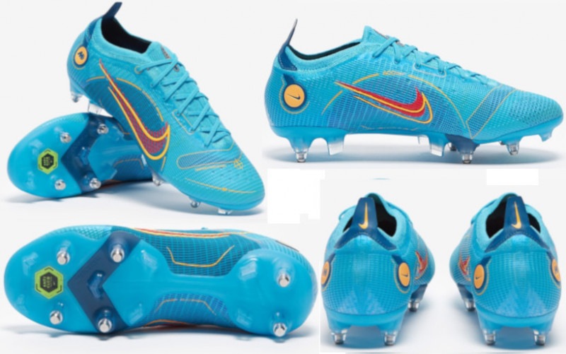 NIKE マーキュリアルヴェイパー14 SG AC 27cm 132 NIKE ナイキ ヴェイパー 14 エリート AG(レッド×シルバー