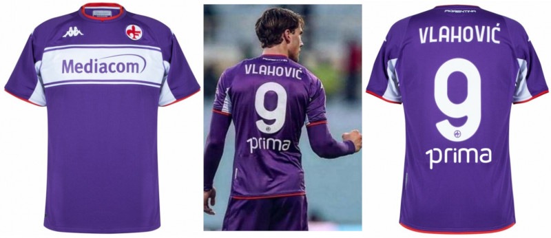 ユベントスユニフォーム21/22 7ヴラホヴィッチ 2021/22