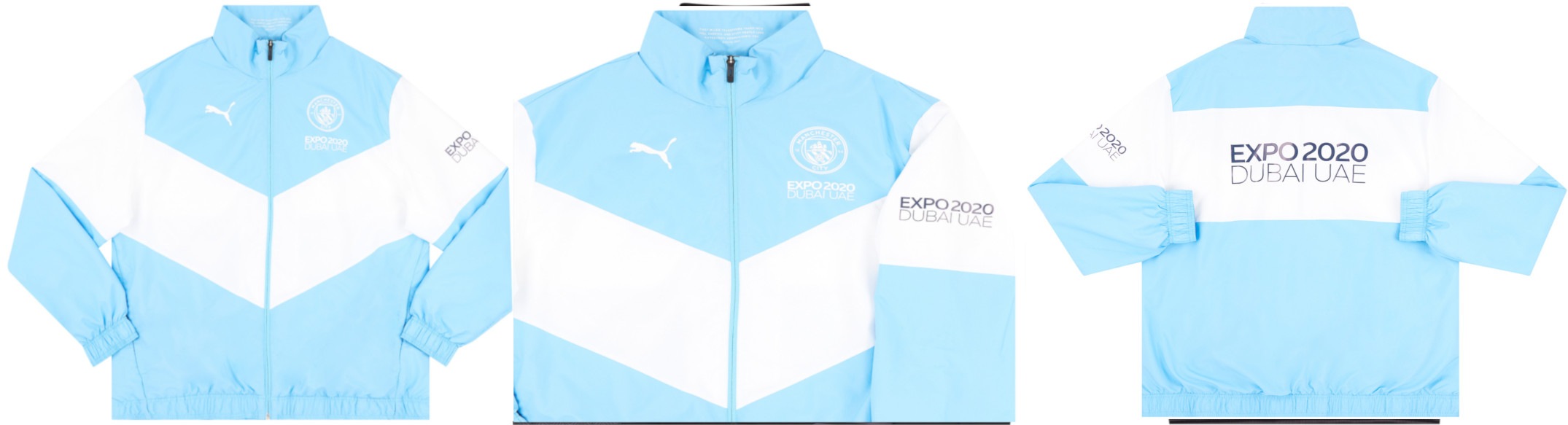 【正規品】フルスポンサー シティ プレマッチ ジャケット 日本Lサイズ相当 Kemari87 KISHISPO / マンチェスターシティ プレマッチ1/4ジップ