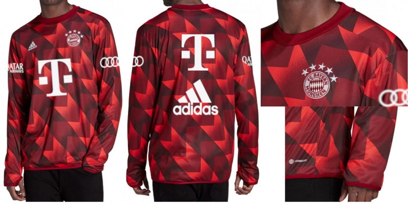 バイエルンミュンヘン　選手用スポンサー入りスウェット　D9 バイエルンミュンヘン選手用スポンサー入りスウェットD9