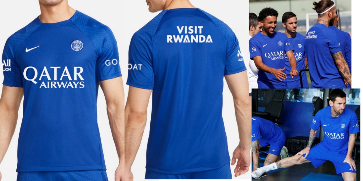 パリサンジェルマン ストライクトップ プラクティスシャツ