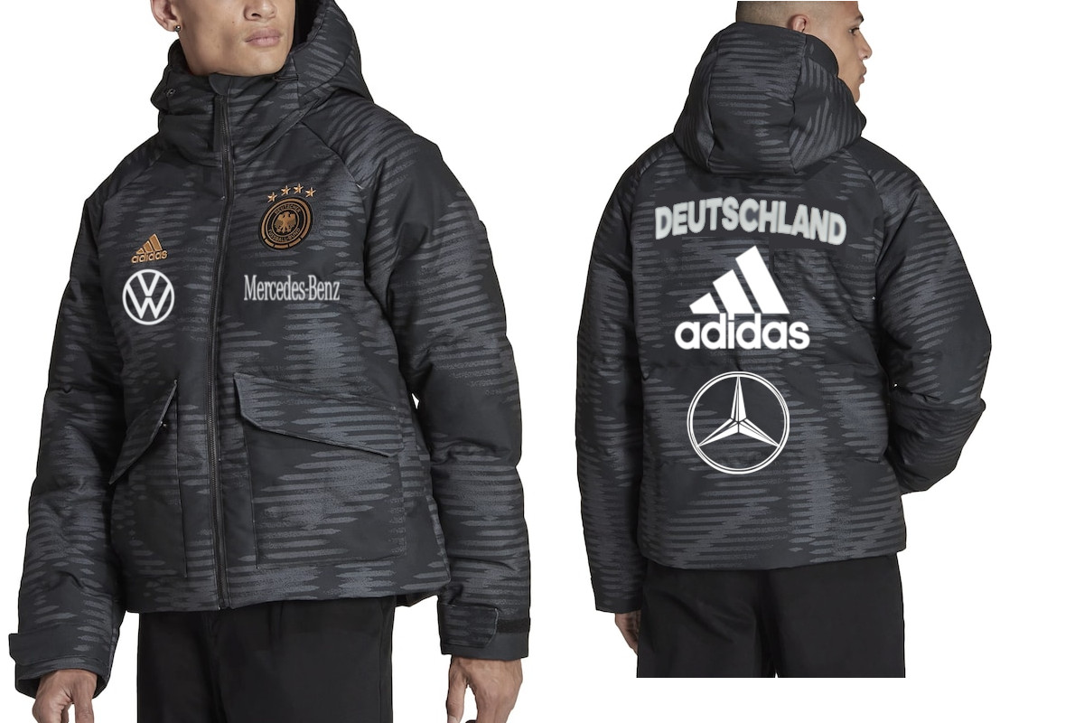 ⭐︎adidas・W杯2022 ドイツ代表ボンバーダウンウィンタージャケット adidas CONDIVO 22 ウィンタージャケット H21280 | フットサル