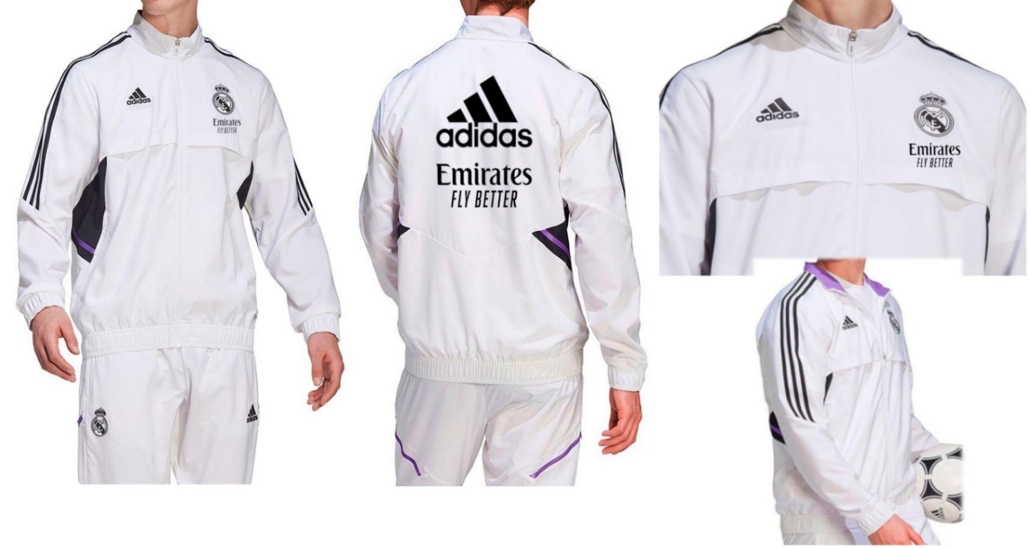 世界市場独占!22/23 レアルマドリード・オフィシャル選手同様の胸