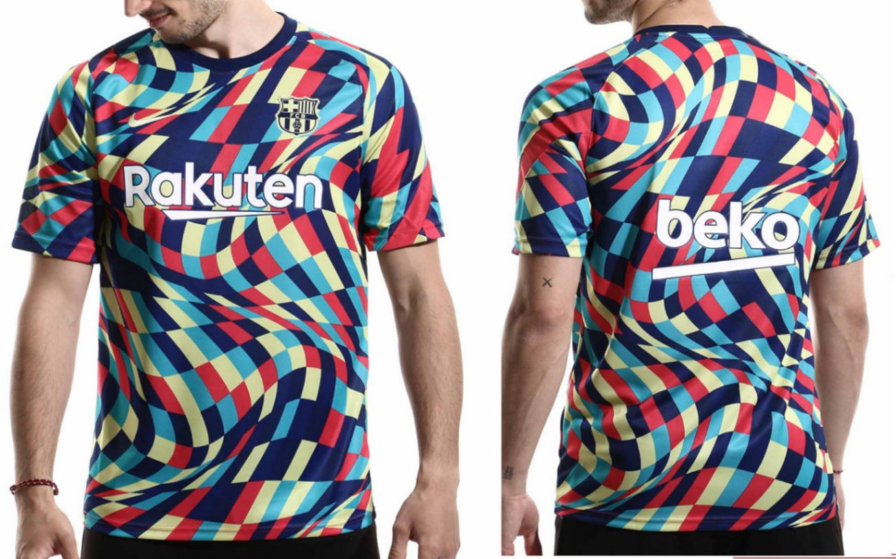 バルセロナトレーニングシャツ